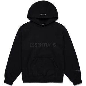 Fear of God Essentials 3D Silicon Applique Pullover Hoodie